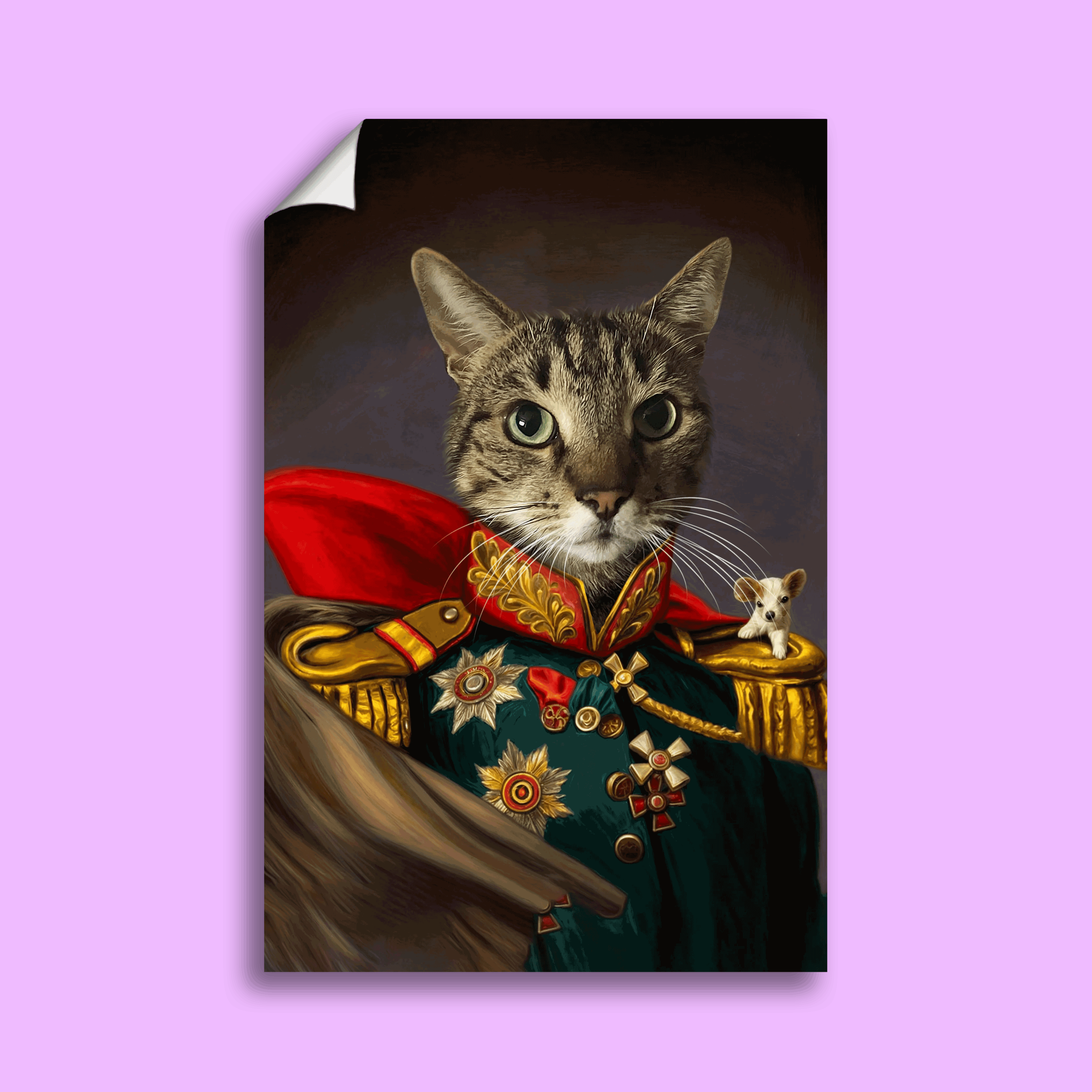 The Grand Admiral Pet Portrait